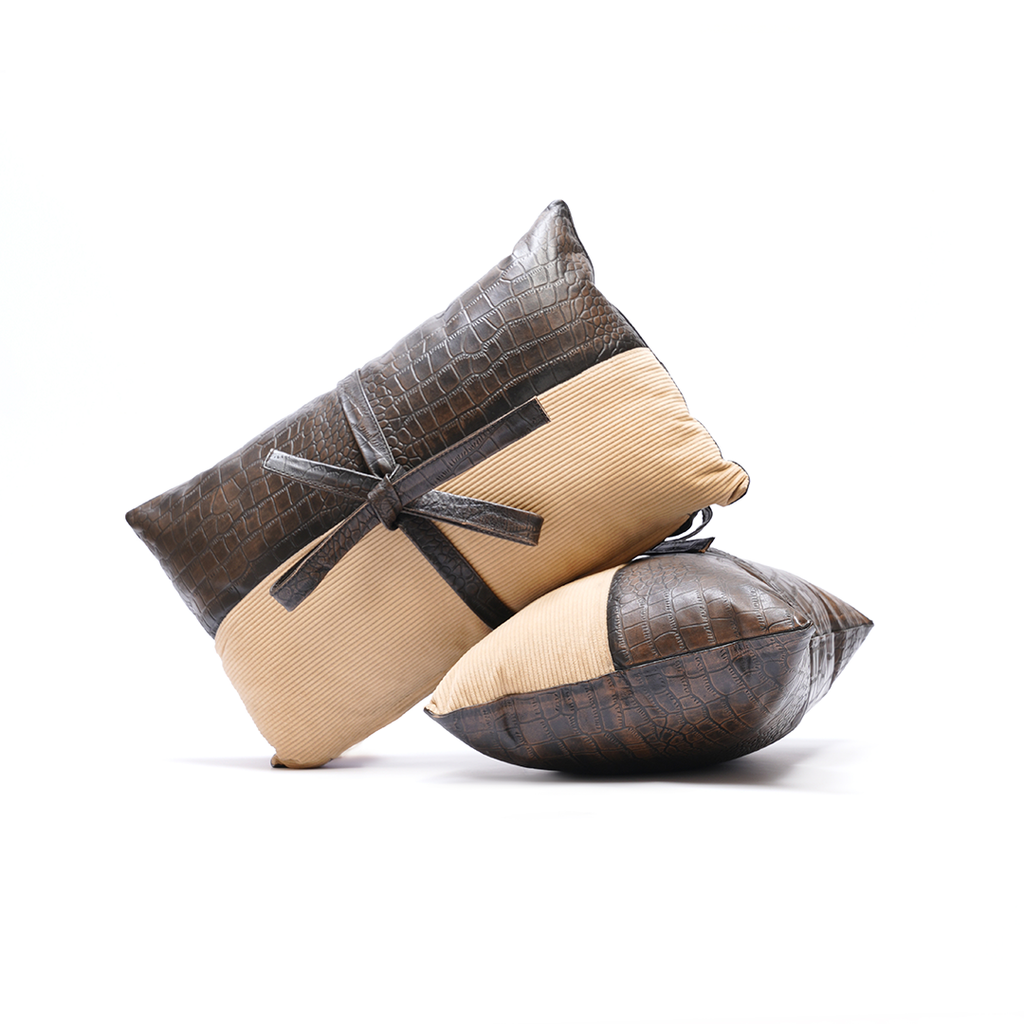 Knot Pillow Cushion – Sculptural Comfort Accent | Leather Galleria