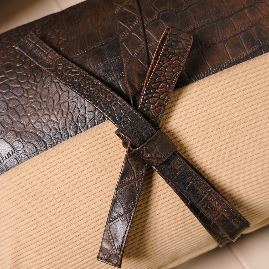 Knot Pillow Cushion – Sculptural Comfort Accent | Leather Galleria