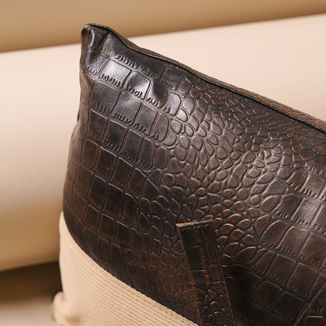 Knot Pillow Cushion – Sculptural Comfort Accent | Leather Galleria