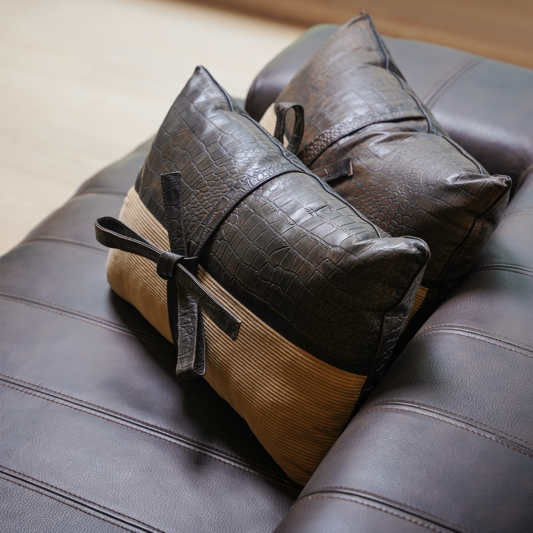 Knot Pillow Cushion – Sculptural Comfort Accent | Leather Galleria