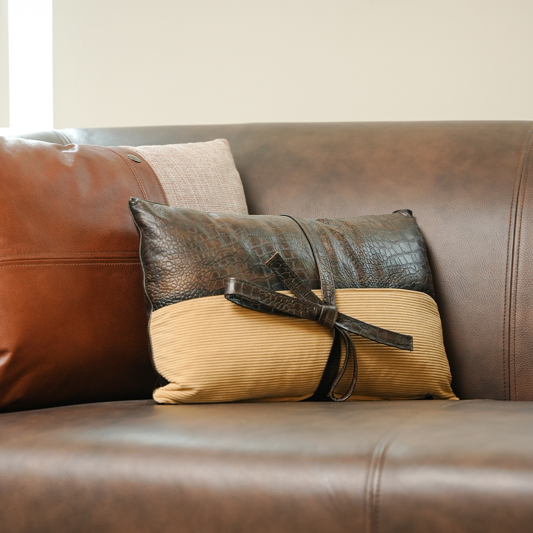 Knot Pillow Cushion – Sculptural Comfort Accent | Leather Galleria