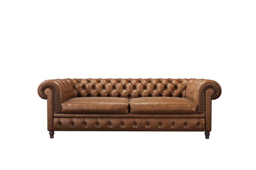 Bruno Series Leather Sofa – Premium Original Leather |  Luxury 3+1+1 Seater