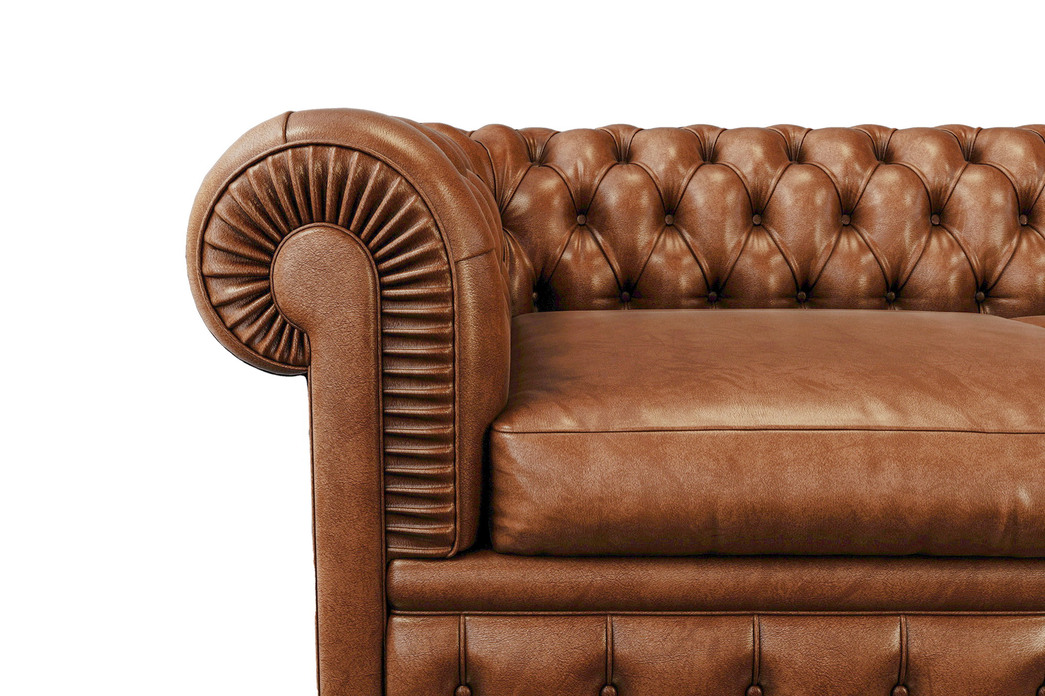 Bruno Series Leather Sofa – Premium Original Leather |  Luxury 3+1+1 Seater